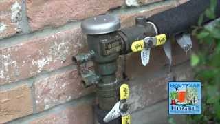 Winterizing your backflow preventer on your sprinkler irrigation system [upl. by Savanna]