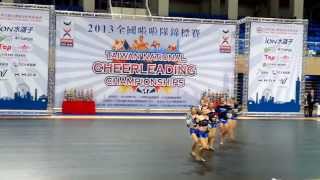 2013 全國啦啦隊錦標賽  輔仁大學啦啦隊舞蹈組彩球 第一名 Taiwan national Cheerleading Championships 1st [upl. by Renrew]