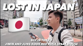 JAPAN VLOG  LOST IN JAPAN  GCF TOKYO  Red Rock Steak House  Rodolf Jamilla [upl. by Edahsalof]