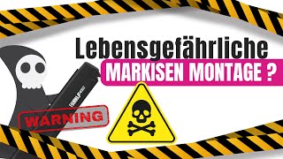 Lebensgefährliche Adaptermontage bei Markisen am VW T5 T6 [upl. by Atila]