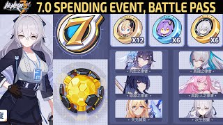 Honkai v70  Spending Event Info EXPA Firepower Silverwing in Battle Pass [upl. by Anna-Diane]