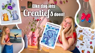 31 dagen creatief ✏️ Maak met mei  Lieve Merlijn [upl. by Ailahtan]