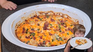 Pierogi Casserole  Home Cooking Recipes [upl. by Dang]