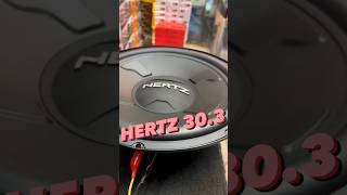 Hertz DST 303  12quot subwoofer sound check [upl. by Novaat]