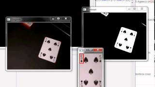 Poker playing cards template matching with OpenCV [upl. by Learsiy]