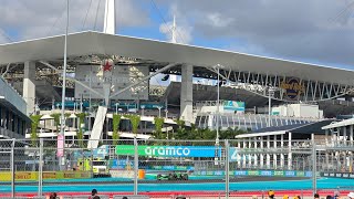 Miami Formula 1 F1 from the Boathouse [upl. by Aliahkim]