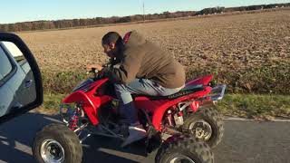 2006 TRX450er Top Speed [upl. by Iteerp153]