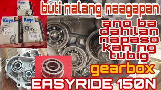 Gearbox bearings easyride150n change ano nga ba dahilan [upl. by Llednyl]