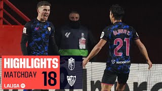 Resumen de Granada CF vs Sevilla FC 03 [upl. by Woodsum]