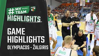 Olympiacos  Žalgiris  Game Highlights  20230922 [upl. by West124]