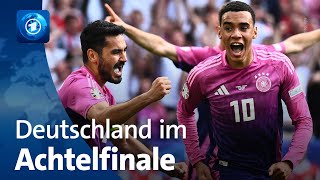 Deutschland zieht vorzeitig ins EMAchtelfinale ein [upl. by Ofori]