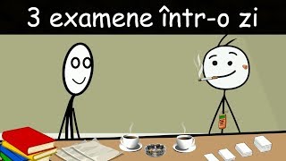 LA FACULTATE 3 Examene Întro Zi [upl. by Petes]