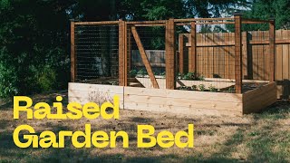 DIY fencedin raised garden bed planter boxes [upl. by Derr]