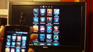 Samsung Captivate TVout Tutorial and Demo [upl. by Adni]