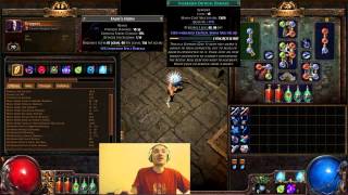 Path of Exile My Open Beta Wand Build [upl. by Nogaem]