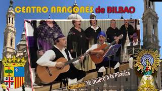 JOTA ARAGONESA Yo quiero a la Pilarica CENTRO ARAGONÉS BILBAO [upl. by Yot]