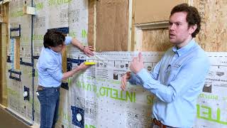 How to install for airtightness An Airtightness Installation Practical Demo [upl. by Amaj441]