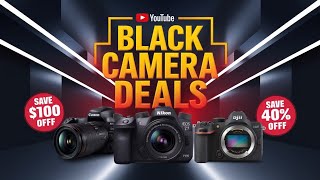 Black Friday Camera Deals 2024 Unbelievable Discounts on Sony Nikon Canon amp More [upl. by Leur]