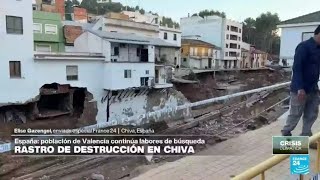 Informe desde Valencia continúan labores de búsqueda en medio de la destrucción tras la DANA [upl. by Aisenat697]