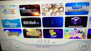 Introducing my Homebrewed Wii As of May 2024 [upl. by Auginahs]