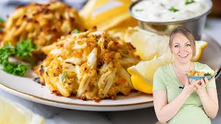 The BEST Maryland Crab Cakes Packed with Lump Crab Meat [upl. by Aubert]