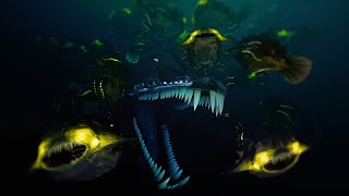 Gargantuan Leviathan VS 1000 Bloops in Subnautica [upl. by Ettenawtna]