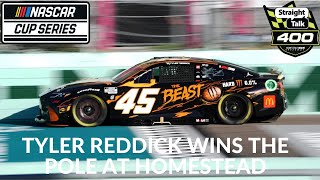 Tyler Reddick Wins The Pole At Homestead [upl. by Slack762]