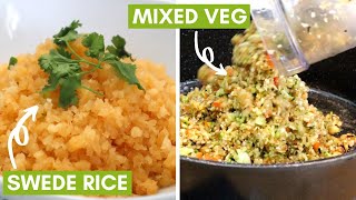 Swede  Mixed Veg Rice  Great way to use up leftover veg [upl. by Osmen]