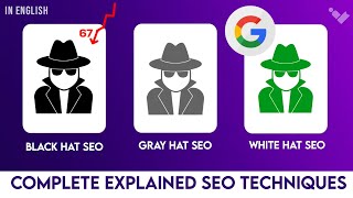 What is Black Hat SEO White Hat SEO and Gray Hat SEO  SEO Techniques Explained  Influenest Edu [upl. by Oretna]