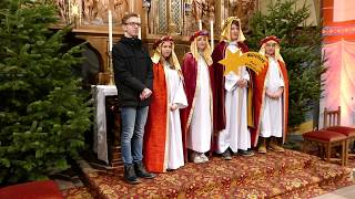 Die Sternsinger aus Großheubach singen quotStern über Bethlehemquot [upl. by Llehsram]