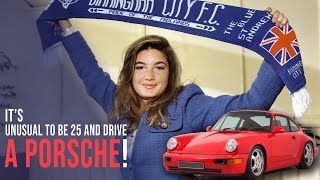 West Ham Utd CEO Karren Brady quotIts unusual to be 25 and drive a Porschequot [upl. by Red]