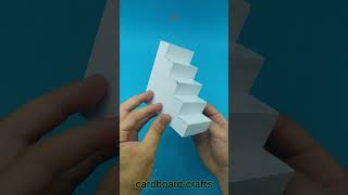 diy miniature stairs from cardboard  miniature houses cardboard crafts  cardboard ideas [upl. by Thaddeus]