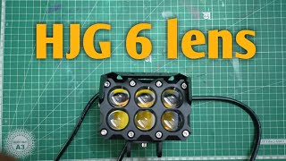 hjg 6 lens fog light [upl. by Suoivatnod5]