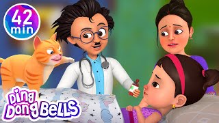 Doctor Uncle Jaldi Aaiye  15 more Rhymes in Hindi  Nursery Hindi Rhymes  Ding Dong Bells [upl. by Huber]