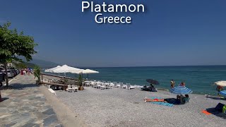 Platamon Greece Walking Tour 2023 [upl. by Gehlbach]