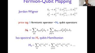 Lecture 3 Fermionqubit mappings [upl. by Harihs]