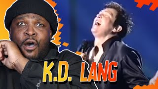 Goosebumps 🥹😮🔥  KD Lang sings Leonard Cohens Hallelujah  REACTIONREVIEW [upl. by Yelak]