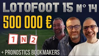 🎙️ PronoLive  Pronostics LotoFoot 500 000 € avec LiverpoolMan City amp JuventusAtalanta LF15 n°14 [upl. by Nyrak363]