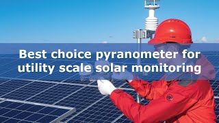 Pyranometer SR30  Market leading in PV monitoring [upl. by Ydda105]