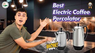 5 BEST Electric Coffee Percolators You Wont Believe Exist [upl. by Revned]