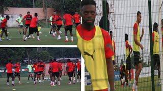 Black Stars Final Training To Face Mozambique In AFCON23  Daniel Amartey amp Majeed Ashimeru Involved [upl. by Assennav]