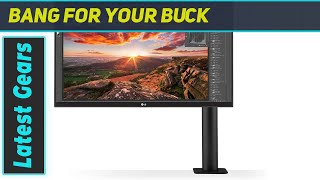 LG 27BN88UB Ultrafine Ergo 27BN88UB 27quot 4K Monitor  Review and Features [upl. by Ynaffets]