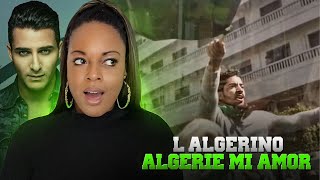 LAlgérino  ALGERIE Mi Amor with English translation subtitles lyrics REACTION 🇩🇿🖤 [upl. by Acinom]