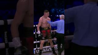 Chris BillamSmith KNOCKS DOWN Okolie [upl. by Aranaj]