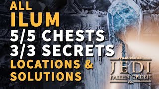 Ilum Chests amp Secrets All Locations Star Wars Jedi Fallen Order [upl. by Nahallac529]