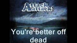 Attack Attack  AC130 Lyrics [upl. by Francesca]