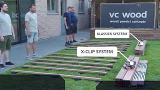 Terras Xclip VC Wood innovatief terras systeem work smarter not harder [upl. by Eneloj]