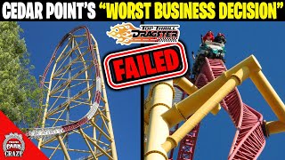 FAILED Roller Coasters  Top Thrill Dragster at Cedar Point [upl. by Darcie715]