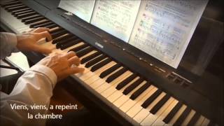 Viens viens  Marie Laforêt  Piano et arrangements André Caron [upl. by Victor]