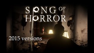 SONG OF HORROR  Kickstarter and beta trailers  concept arts 20152016 [upl. by Naujal]